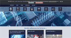 Desktop Screenshot of infratron.de